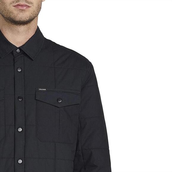 Volcom Mens Larkin Quilted Jacket Size S - Picture 4 of 5